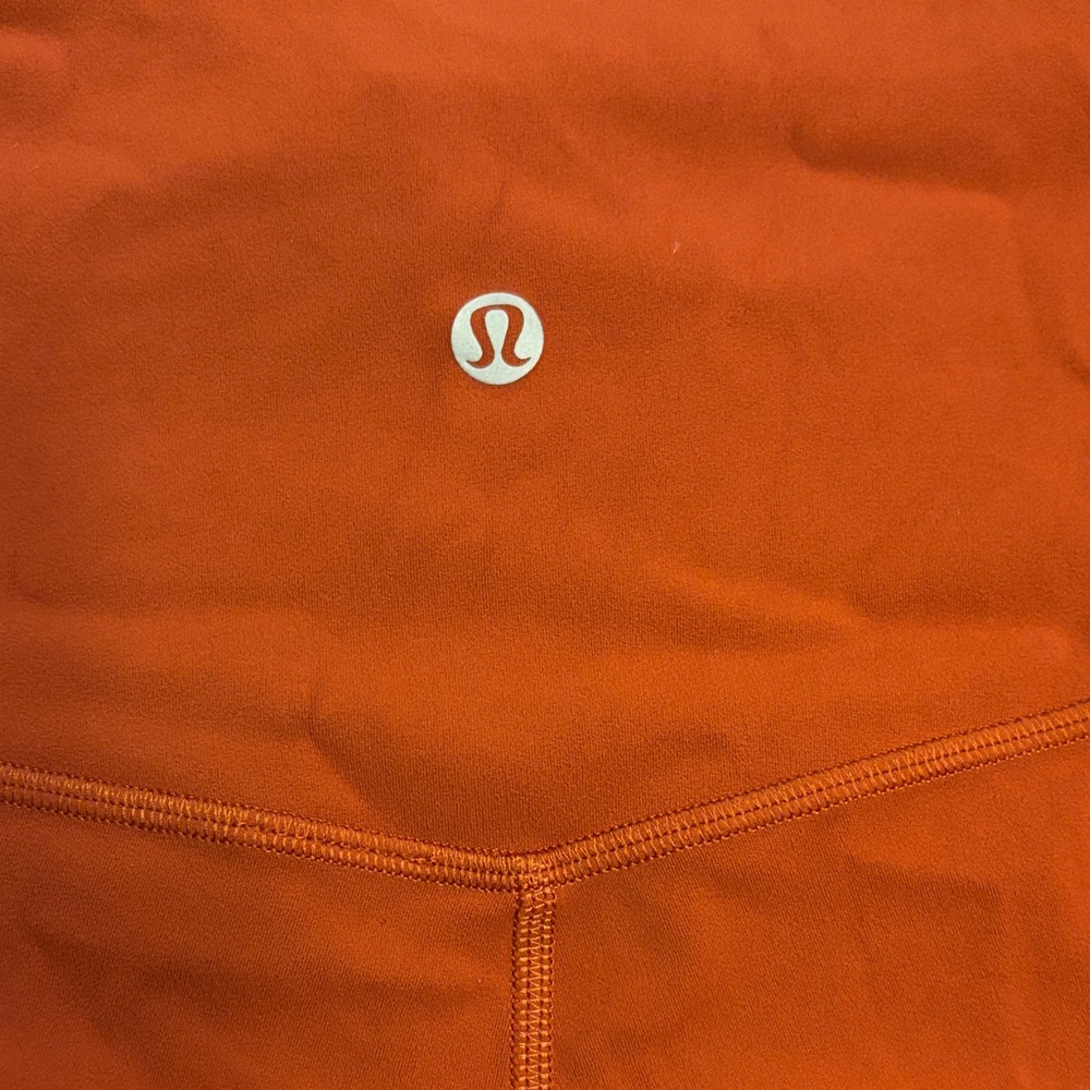 Lululemon Orange Align leggings
